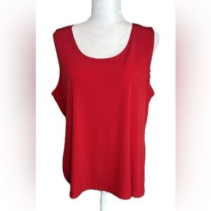 Soft Works red sleeveless tank top size XXL extra extra large